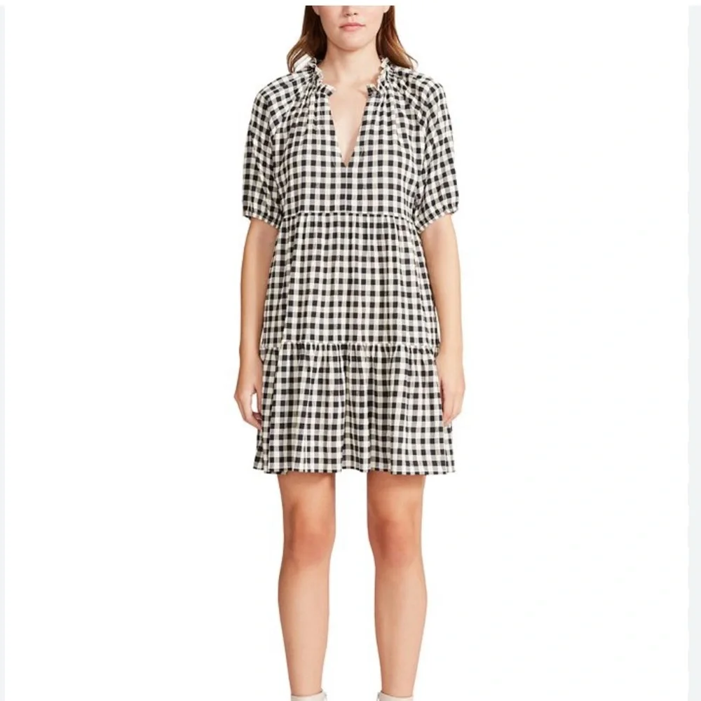 Bb Dakota Steve Madden gingham tiered dress - Picture 3 of 3